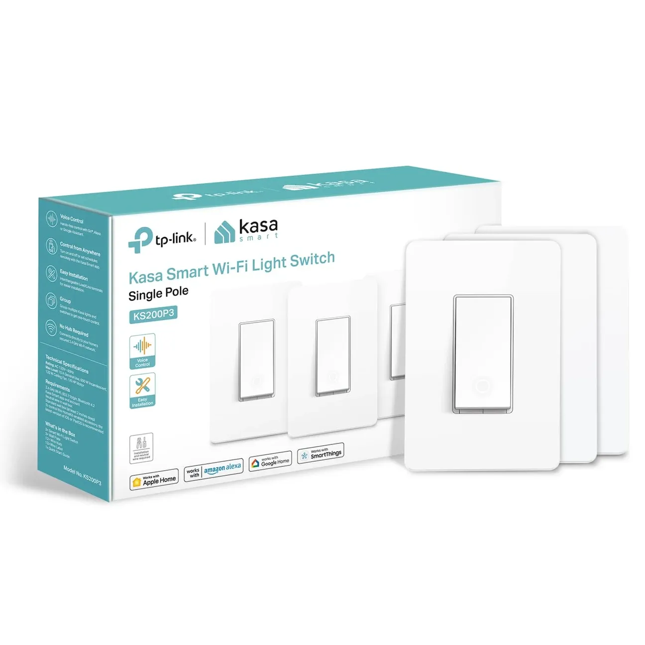 Kasa Smart Light Switch HS200P3