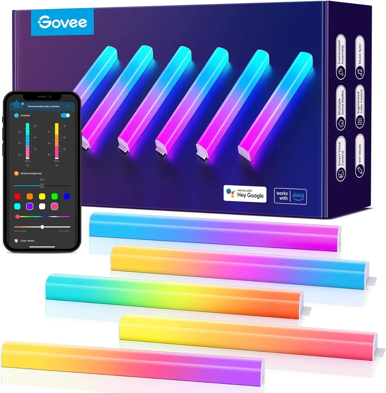 Govee Glide Lively RGBIC Wall Lights